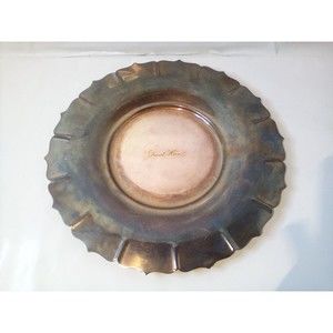 Vintage Early American Silver plated serving tray 4201